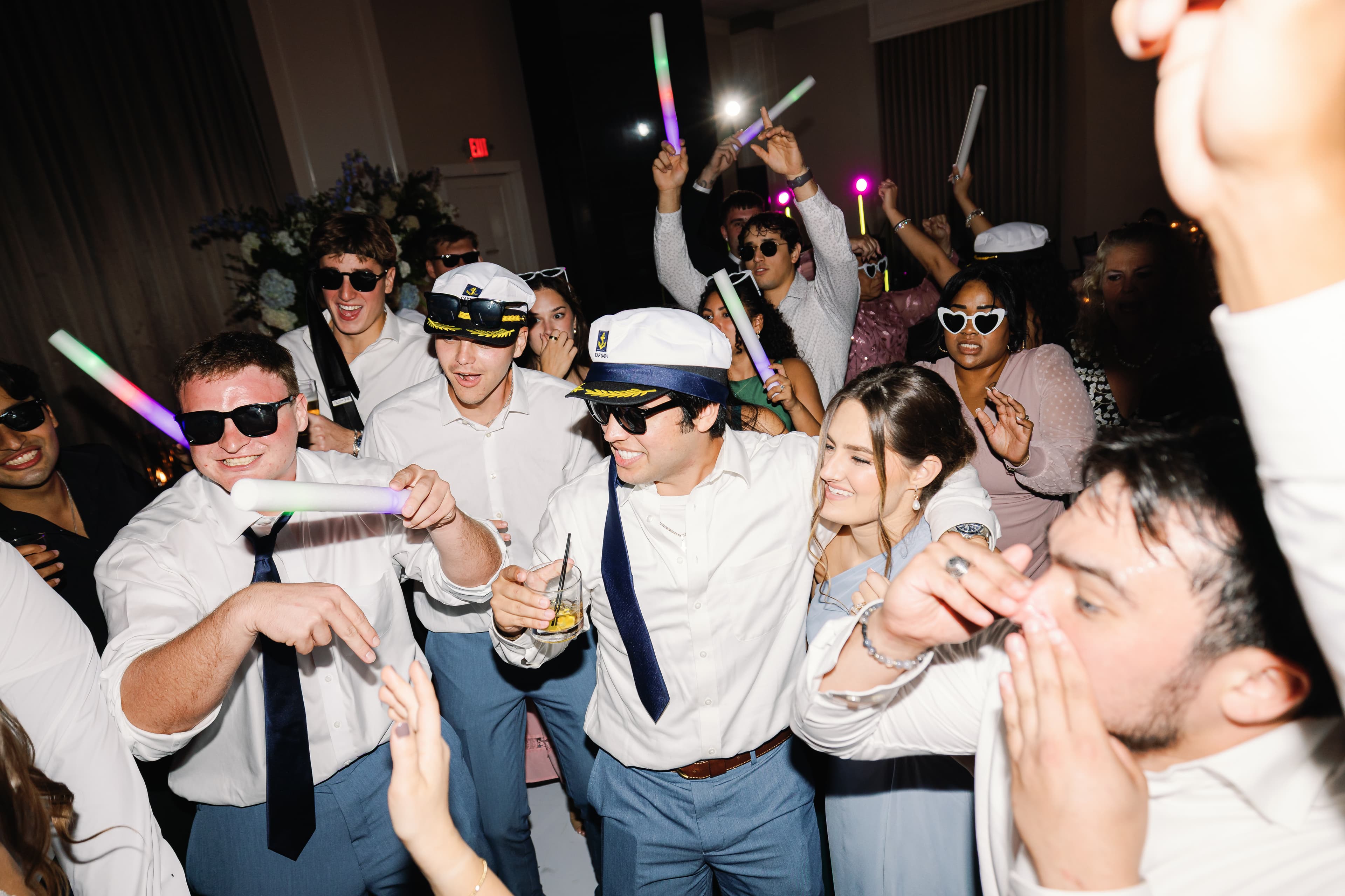 DJ performing at a wedding reception