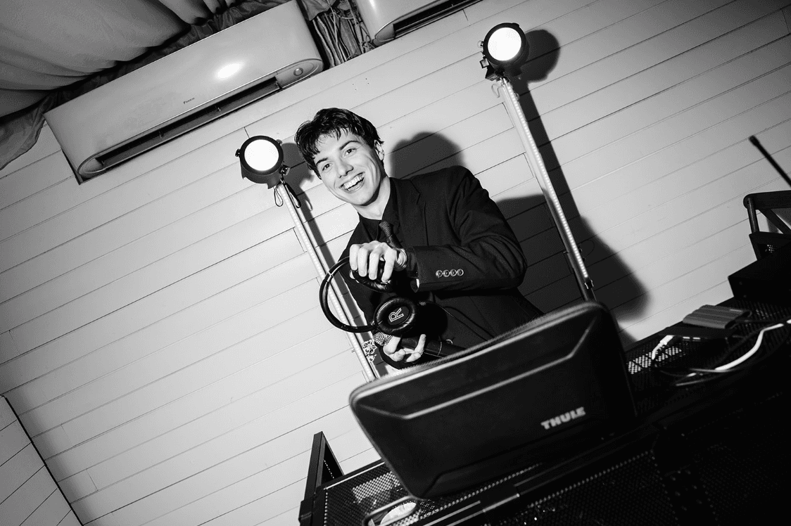 MP Entertainment DJ performing at a Texas wedding reception